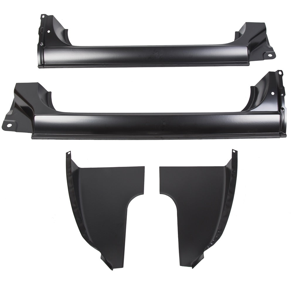 Cab Corners & Rocker Panels 4 PC Kit For 1973-1987 Chevy/GMC C10 K10 Truck LH/RH