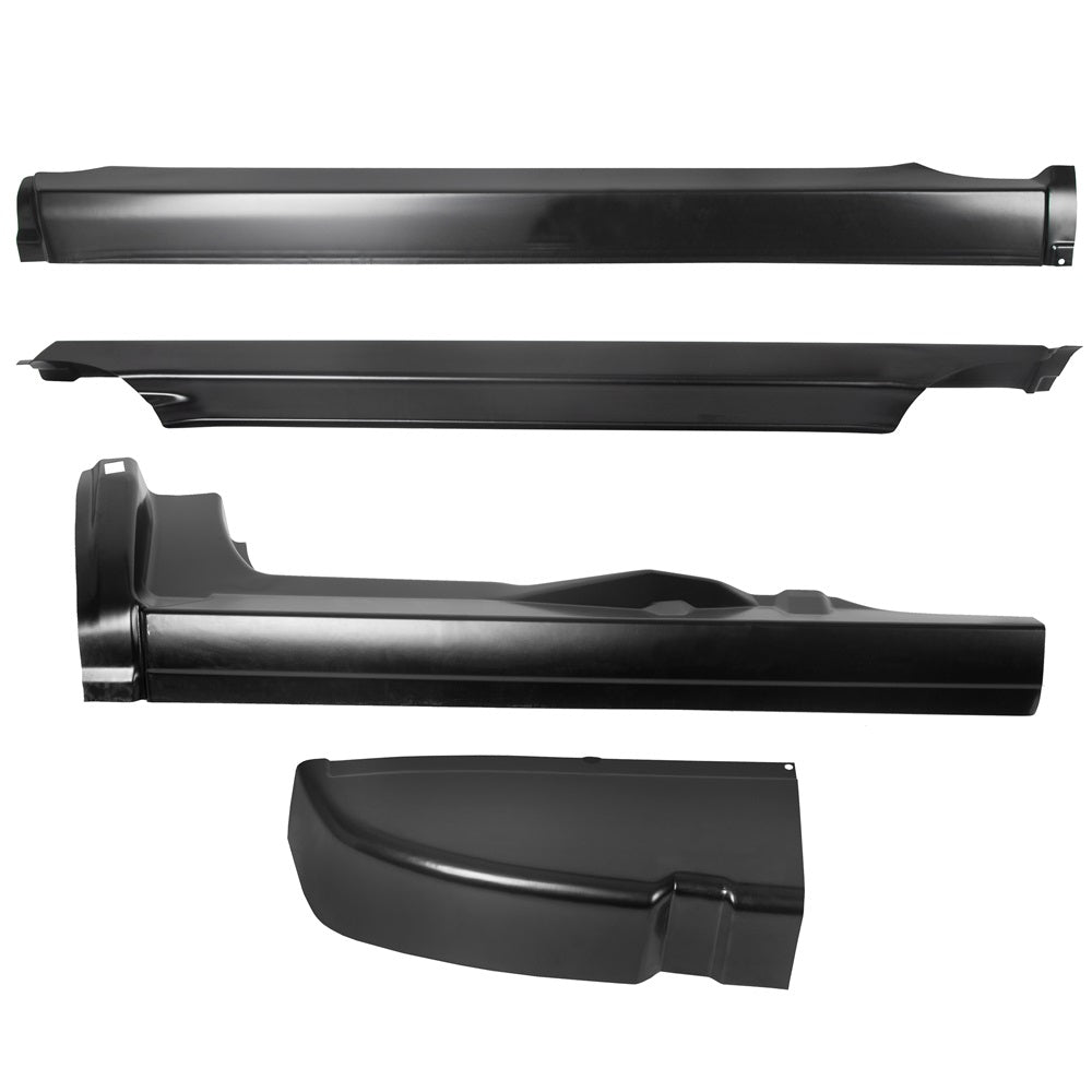 Rocker Panel &Cab Corner Kit For 1996-1999 Chevy & GMC C/K Pickup 3 DR