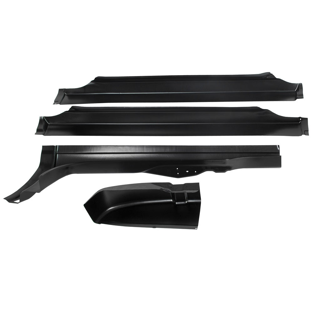 Rocker Panel &Cab Corner Kit For 1996-1999 Chevy & GMC C/K Pickup 3 DR