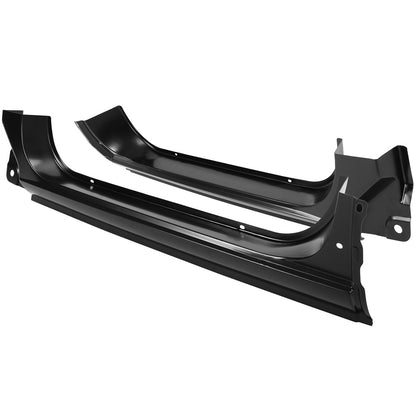 For 1973-1987 Chevy GMC C/K 1973-1991 Blazer Jimmy Standard Cab Outer Rocker Panels Pair