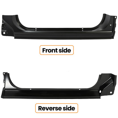 For 1973-1987 Chevy GMC C/K 1973-1991 Blazer Jimmy Standard Cab Outer Rocker Panels Pair