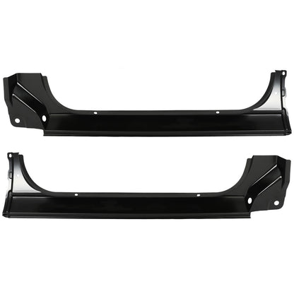 For 1973-1987 Chevy GMC C/K 1973-1991 Blazer Jimmy Standard Cab Outer Rocker Panels Pair