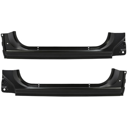 For 1973-1987 Chevy GMC C/K 1973-1991 Blazer Jimmy Standard Cab Outer Rocker Panels Pair