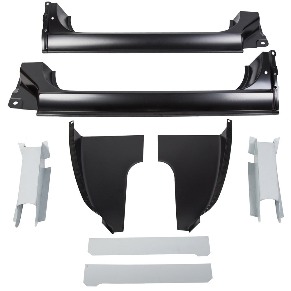 Rocker Panel Cab Corner &Floor Support For 1973-1987 Chevy 1973-1991 Blazer Jimmy Repair