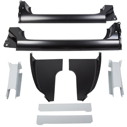 Rocker Panel Cab Corner &Floor Support For 1973-1987 Chevy 1973-1991 Blazer Jimmy Repair