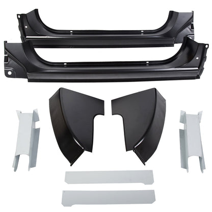 Rocker Panel Cab Corner &Floor Support For 1973-1987 Chevy 1973-1991 Blazer Jimmy Repair