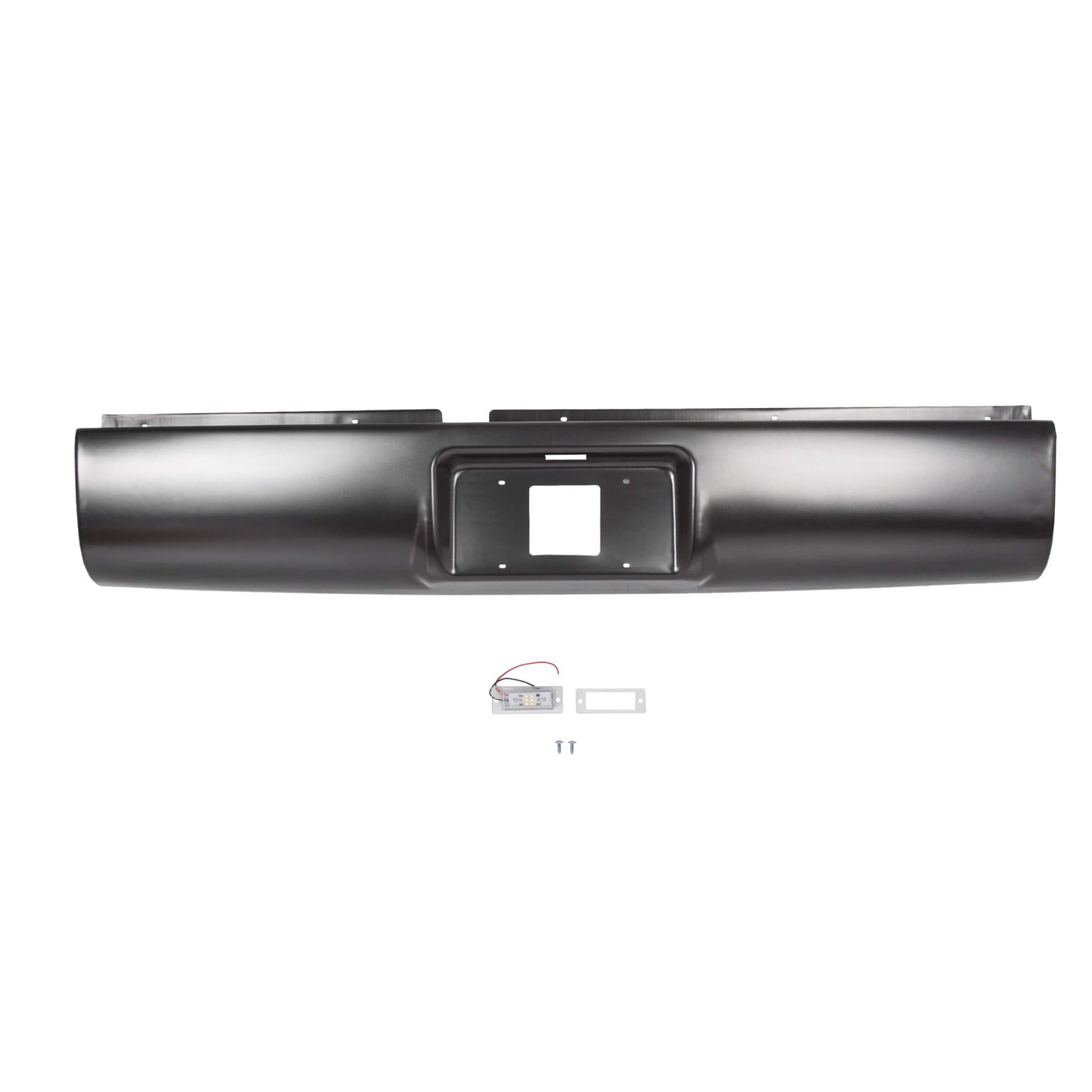 Rear Steel Roll Pan for 1994-2003 Chevrolet S10 S15,with License & Light