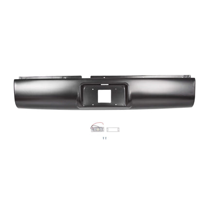 Rear Steel Roll Pan for 1994-2003 Chevrolet S10 S15,with License & Light