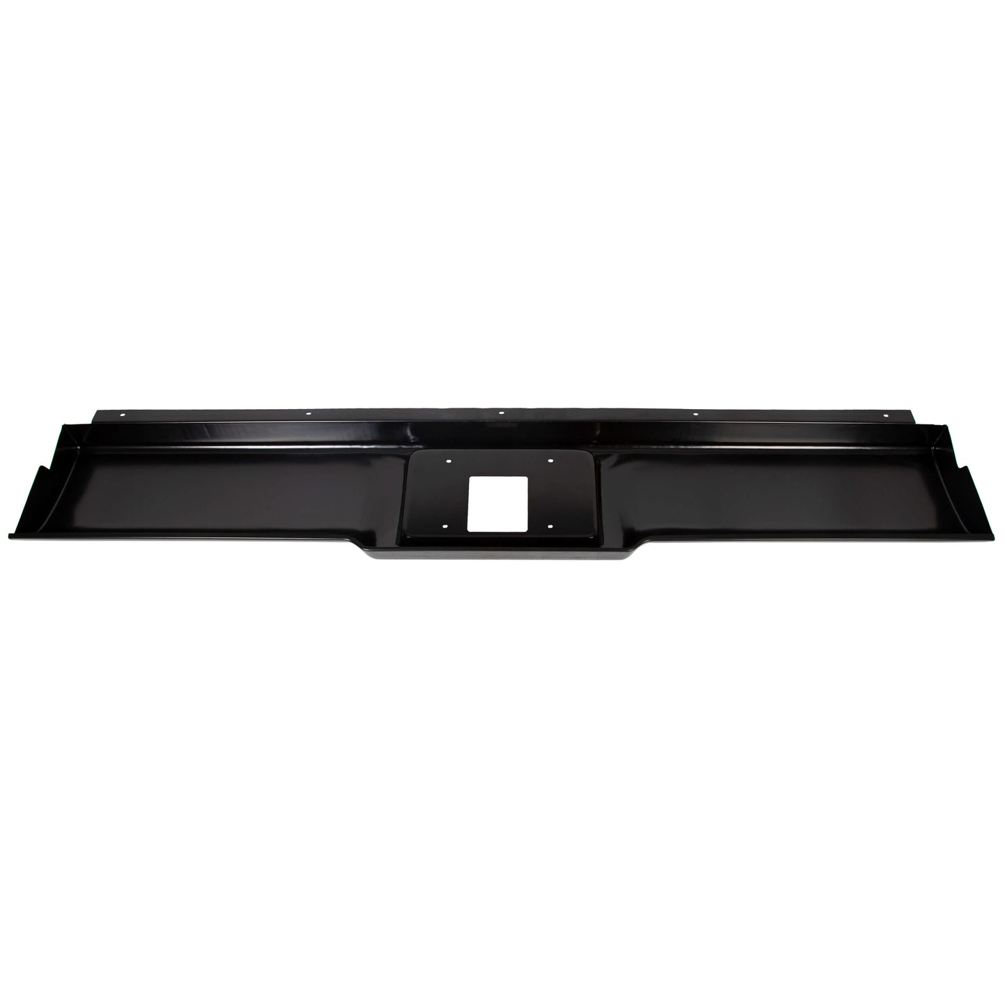 Roll Pan Rollpan Bumper w/License Plate Box Compatible with 88-98 Chevy Silverado Sierra C1500 2500 3500