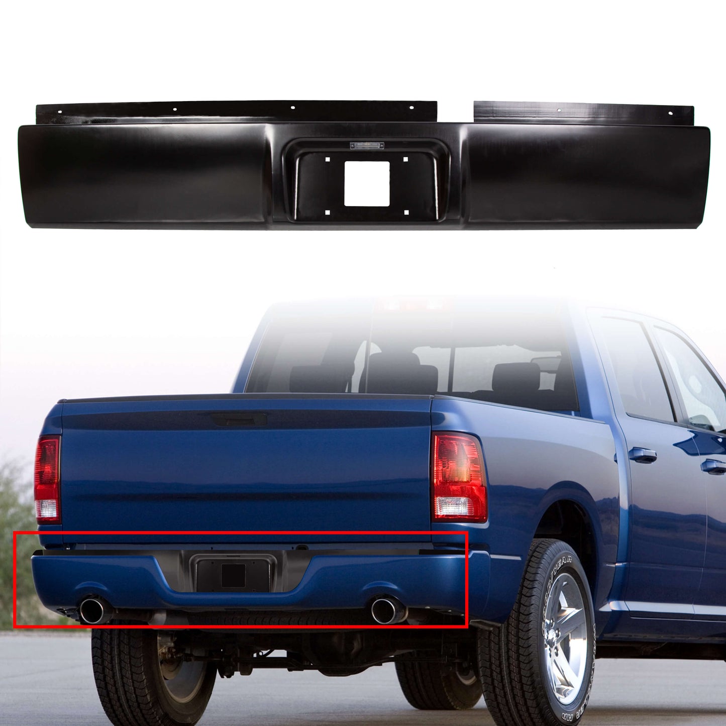 Roll Pan for 2002-2008 Ram, with box