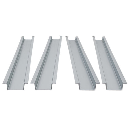 Bed Floor Support Crossmember Rails / Bed Brace Rails Set of 4 For Ford F-Series