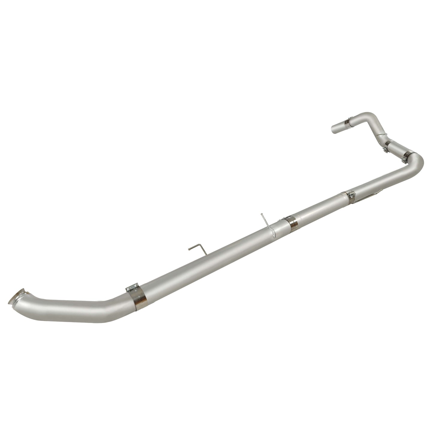 Stainless Steel 5 Inches Muffler Exhaust Pipes for 2007-2012 Dodge Ram Cummins Diesel 6.7L