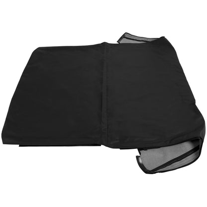 Tinted Soft Top Sailcloth Black For 1995-1998 Suzuki Sidekick Geo Tracker