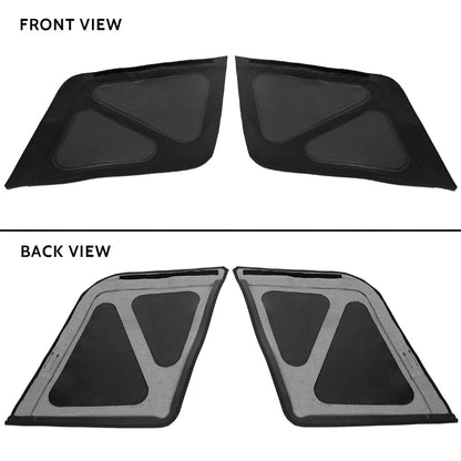 Tinted Soft Top Sailcloth Black For 1995-1998 Suzuki Sidekick Geo Tracker