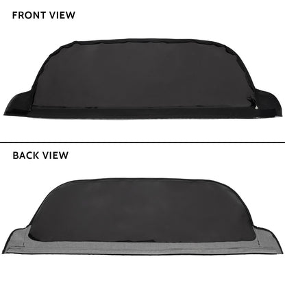 Tinted Soft Top Sailcloth Black For 1995-1998 Suzuki Sidekick Geo Tracker