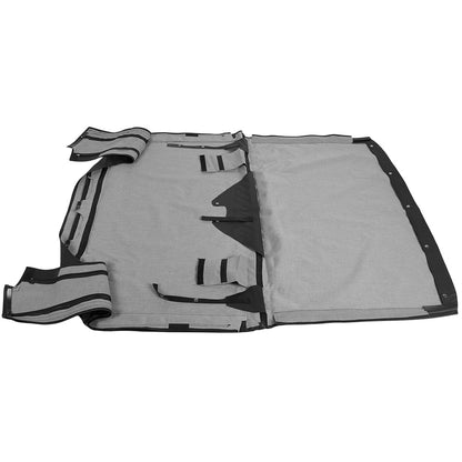Tinted Soft Top Sailcloth Black For 1995-1998 Suzuki Sidekick Geo Tracker