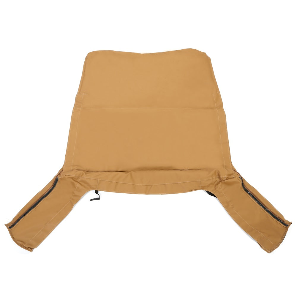 Soft top Replacement, 1997-2006, Tinted Windows, Spice Leather For Jeep Wrangler TJ