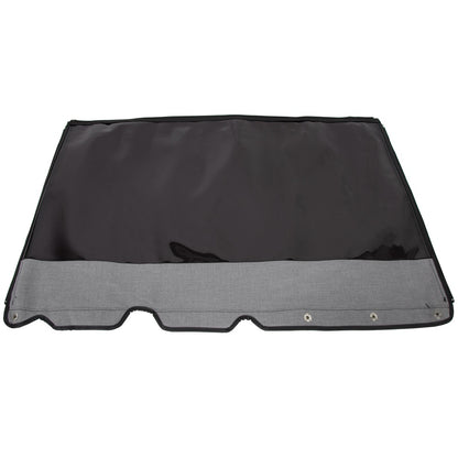 Replacement Soft Top with Rear Tinted Windows Black For 1986-1994 Suzuki Samurai