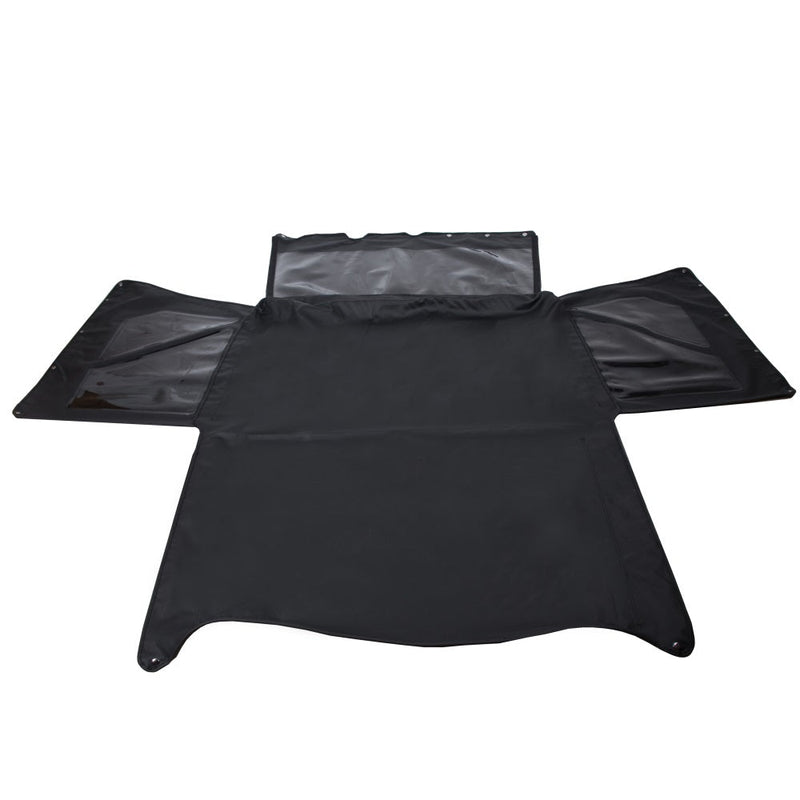 YIKATOO® Replacement Soft Top with Rear Tinted Windows Black For 1986-1994 Suzuki Samurai -junior