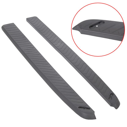 Pair Bed Rail Cap Molding Set Garnish Compatible with 2006-2014 Honda Ridgeline