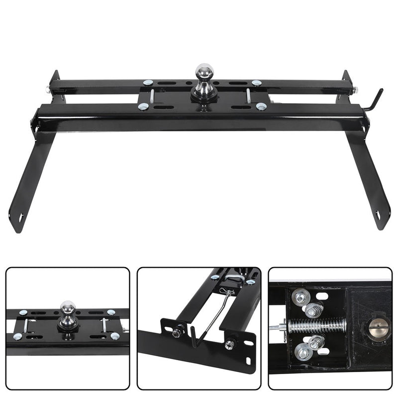YIKATOO® UnderBed Gooseneck Trailer Hitch System Complete Kit For 2004-2014 Ford F150 F-150 -junior