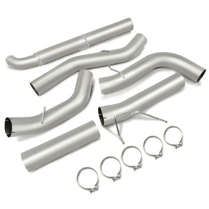 5 Inches Downpipe Back Exhaust System for 01-07 GMC/Chevy Pickup Truck with LB7 / LBZ Duramax 6.6L Engine