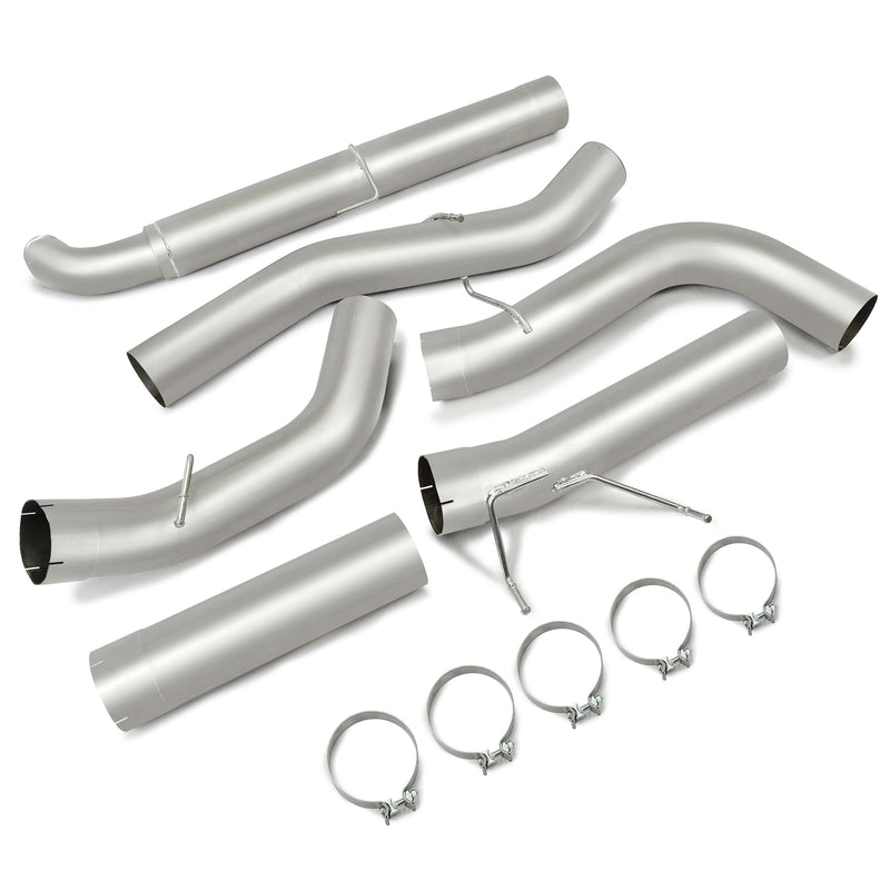 YIKATOO® 5" Downpipe Back Exhaust System for 01-07 GMC/Chevy Pickup Truck with Duramax 6.6L Engine