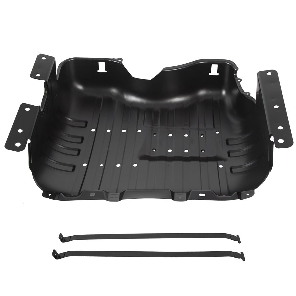 NEW Fuel Tank Skid Plate w/ STRAPS For 1999-2004 Jeep Grand Cherokee
