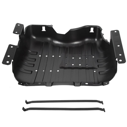 NEW Fuel Tank Skid Plate w/ STRAPS For 1999-2004 Jeep Grand Cherokee