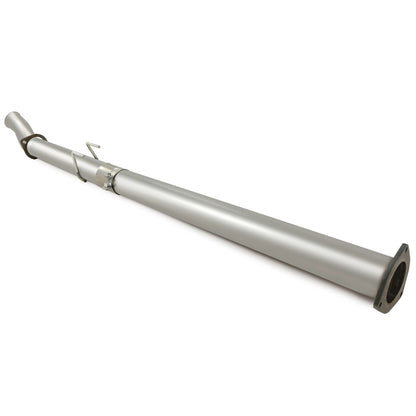 4 Inches Stainless steel Silver Race Exhaust Pipes For 11-16 6.7L Ford F250 F350 F450