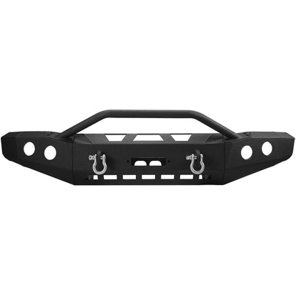 Offroad Style Front Bumper for 2014-2020 Toyota Tundra,Winch Ready