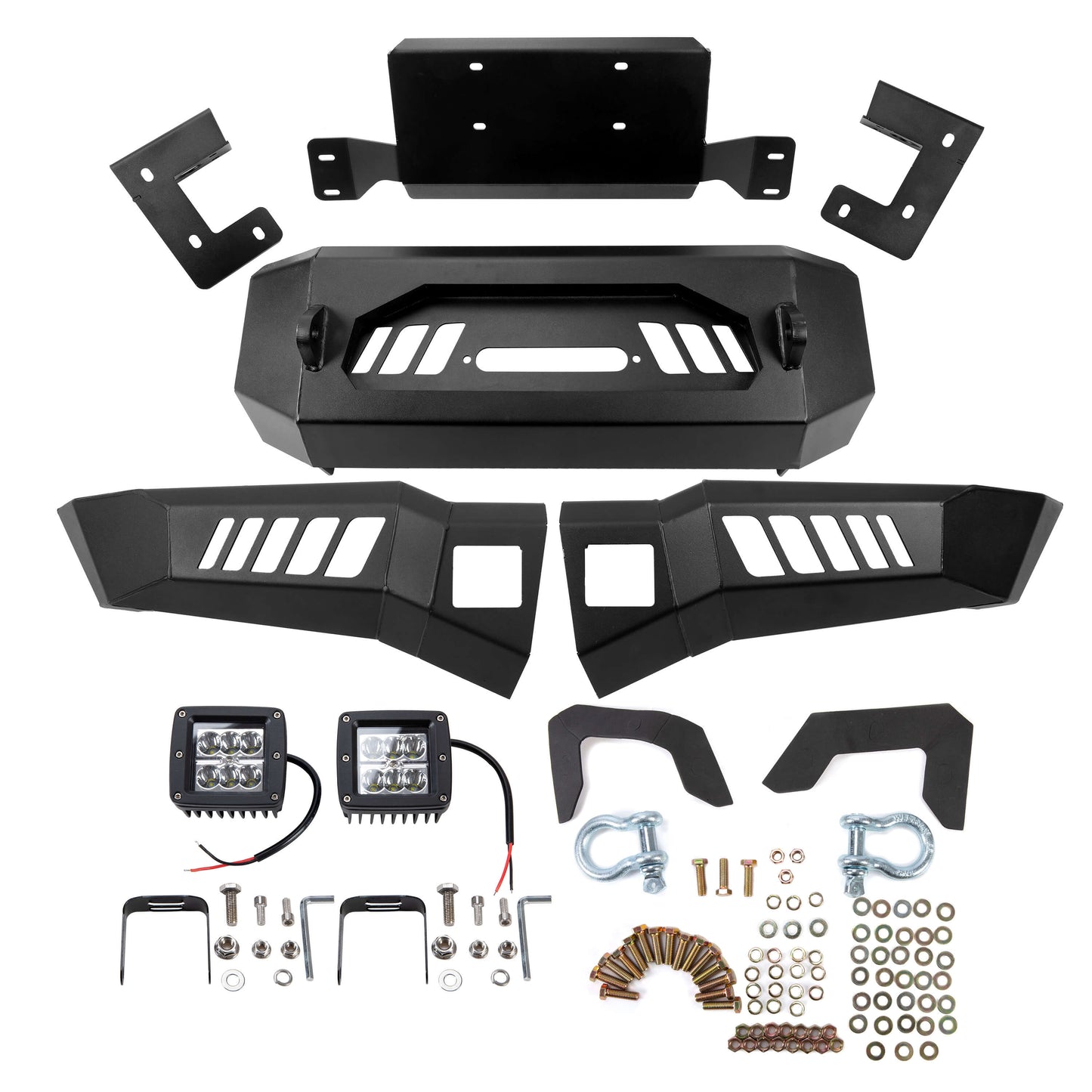 Modular Front Bumper for 2018-2020 Ford F-150,3-Piece