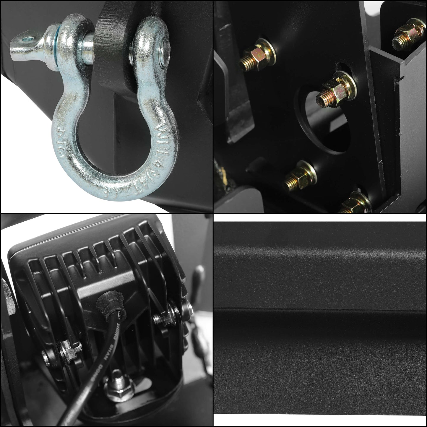Modular Front Bumper for 2018-2020 Ford F-150,3-Piece