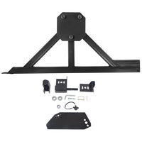Load image into Gallery viewer, YIKATOO® Tire Carrier Mount w/Drop Down Option Compatible with All Hummer H2 Black
