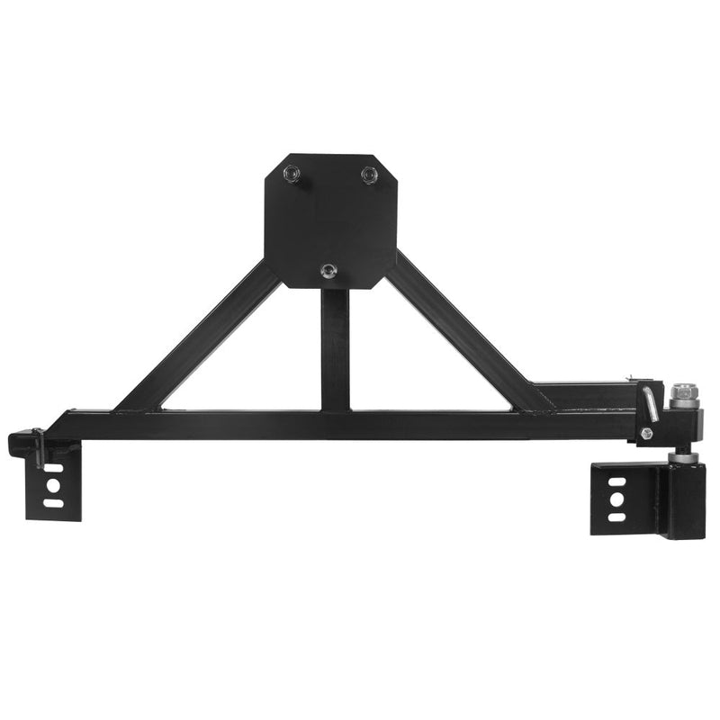 YIKATOO® Tire Carrier Mount w/Drop Down Option Compatible with All Hummer H2 Black -junior