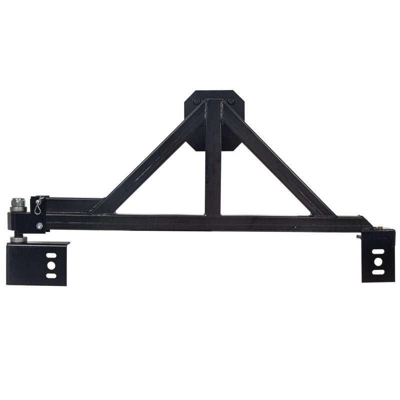 YIKATOO® Tire Carrier Mount w/Drop Down Option Compatible with All Hummer H2 Black -junior