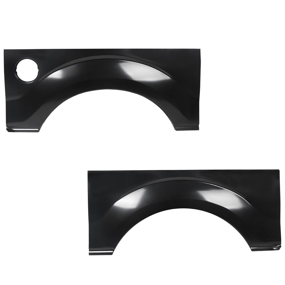 Steel Rear Wheel Arch quarter panel For 2009-2014 Ford F-150 LD W/O Molding Holes