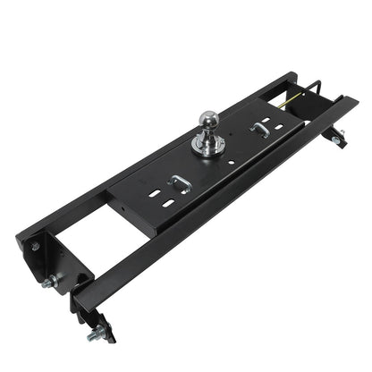 2-5/16 Inches Double Lock Gooseneck Trailer Hitch Kit For 2015-2020 Ford F150