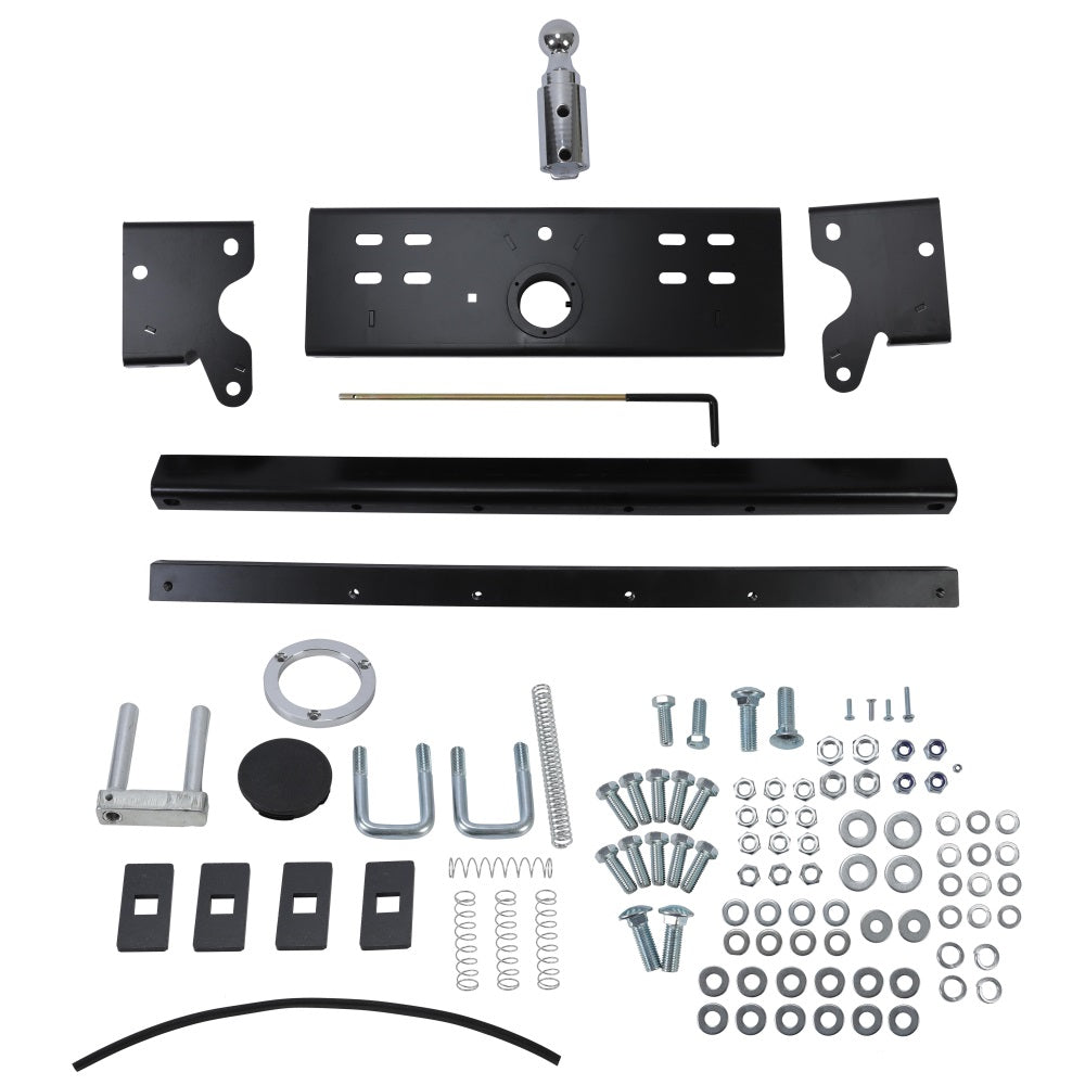 2-5/16 Inches Double Lock Gooseneck Trailer Hitch Kit For 2015-2020 Ford F150