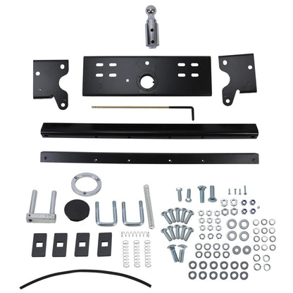 2-5/16 Inches Double Lock Gooseneck Trailer Hitch Kit For 2015-2020 Ford F150