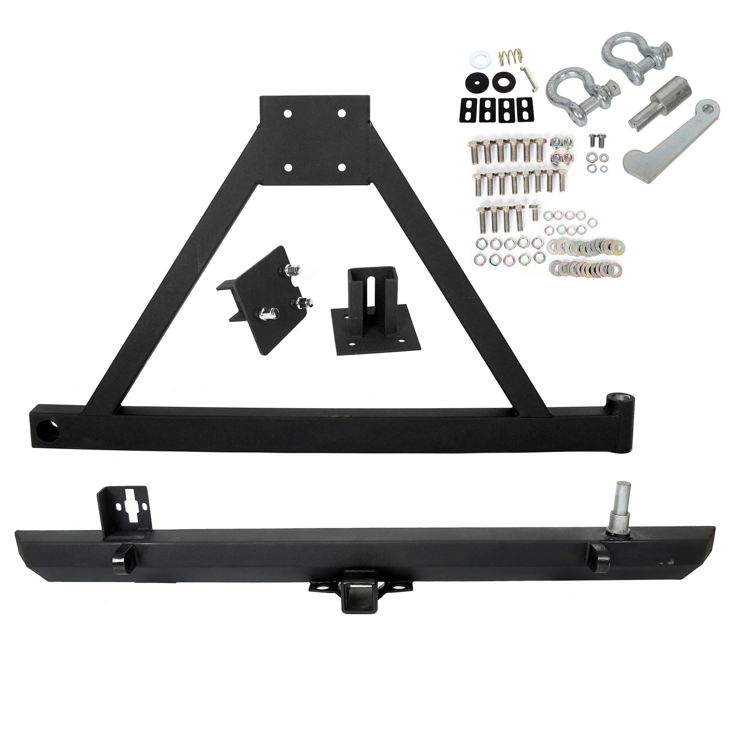 Jeep Wrangler 87-06 TJ YJ Rear Bumper family photo