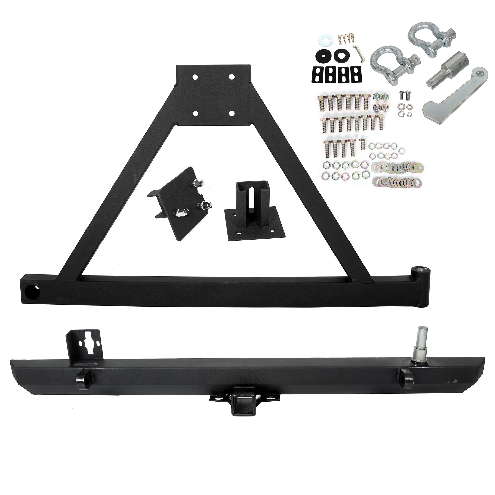 Jeep Wrangler 87-06 TJ YJ Rear Bumper family photo