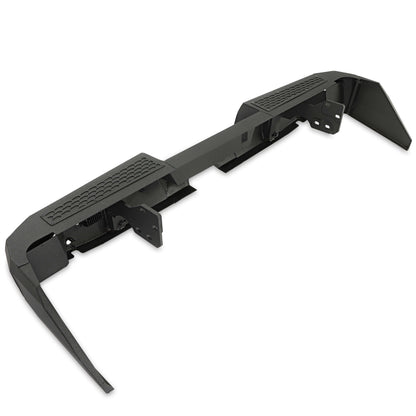 Off-road Rear Bumper Compatible with 2014-2021 Toyota Tundra 2WD/4WD with 2 LED Lights Powder Coated Steel