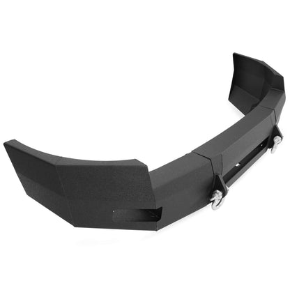 Front Bumper 3-Pieces with D-Rings Compatible with 2007-2010 Chevrolet Silverado 2500 3500