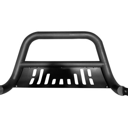 Steel Black Bumper Skid Plate Crash Bar Powder Coated Bull Bar Compatible with 2015-2021 Ford Transit-150