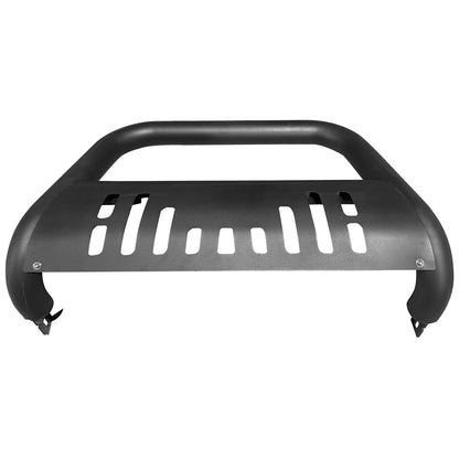 Steel Black Bumper Skid Plate Crash Bar Powder Coated Bull Bar Compatible with 2015-2021 Ford Transit-150