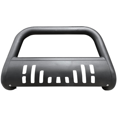 Steel Black Bumper Skid Plate Crash Bar Powder Coated Bull Bar Compatible with 2015-2021 Ford Transit-150