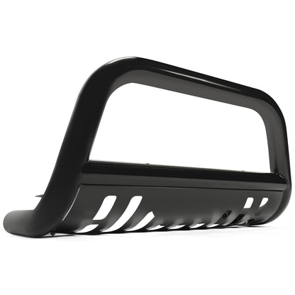 Electrophoresis Powder Coated Steel Bull Bar with Skid Plate Compatible with 2016-2022 Jeep Renegade