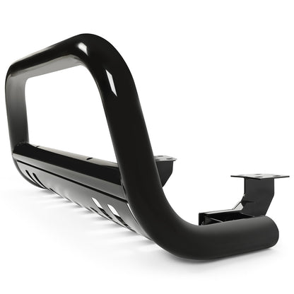 Electrophoresis Powder Coated Steel Bull Bar with Skid Plate Compatible with 2016-2022 Jeep Renegade