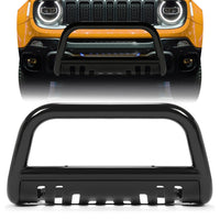 Load image into Gallery viewer, YIKATOO® Electrophoresis Powder Coated Steel Bull Bar with Skid Plate Compatible with 2016-2022 Jeep Renegade
